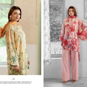 3 Piece Embroidered Lawn Suit
